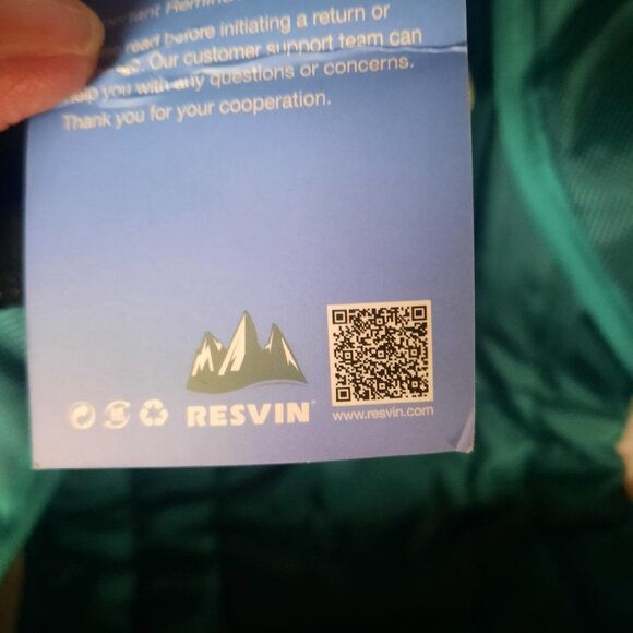 Resvin Ski Boot Bag, Large Ski Boot Bag Aqua Blue - Picture 2 of 9